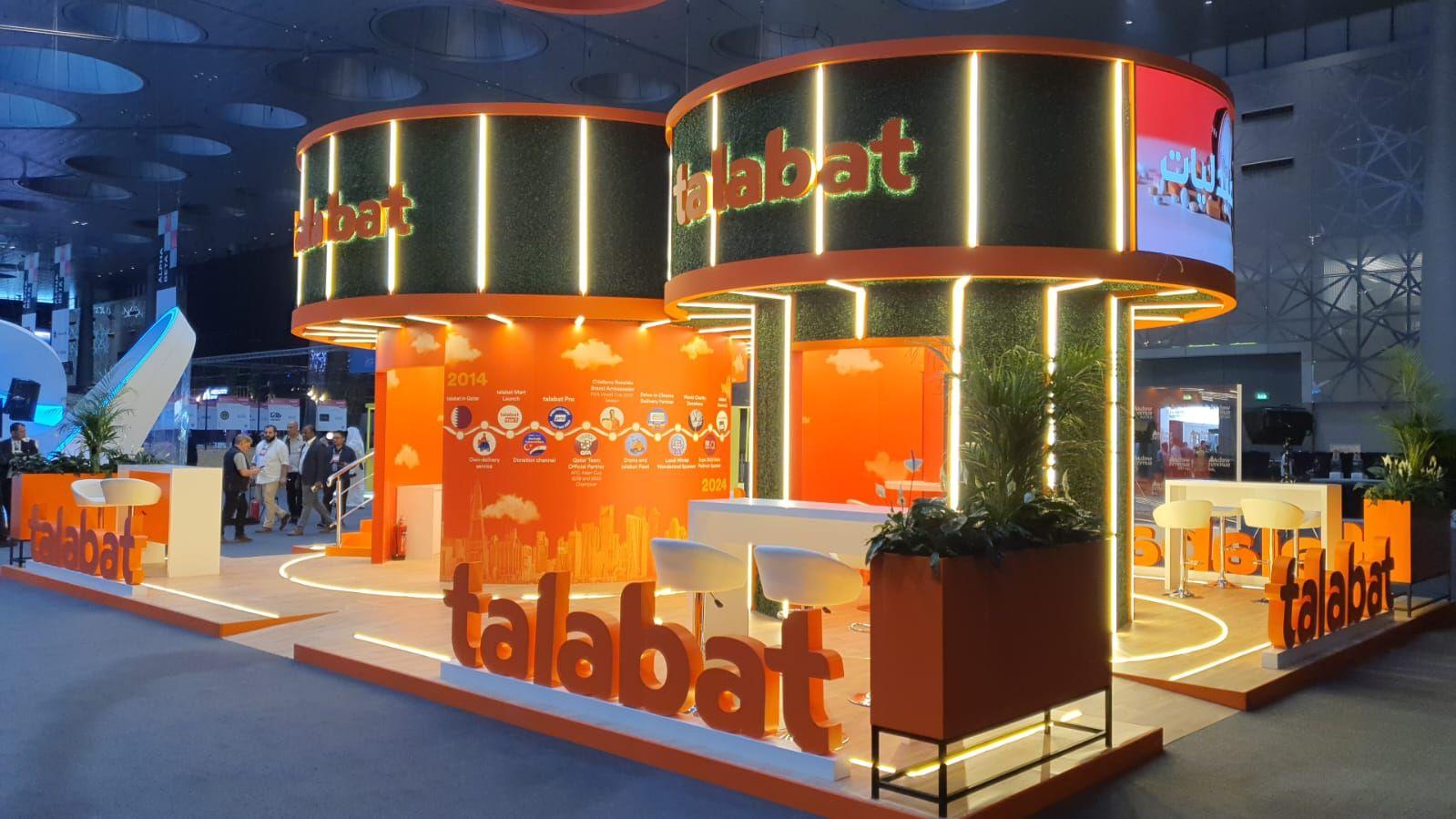 Talabat Exhibition Stand 2023