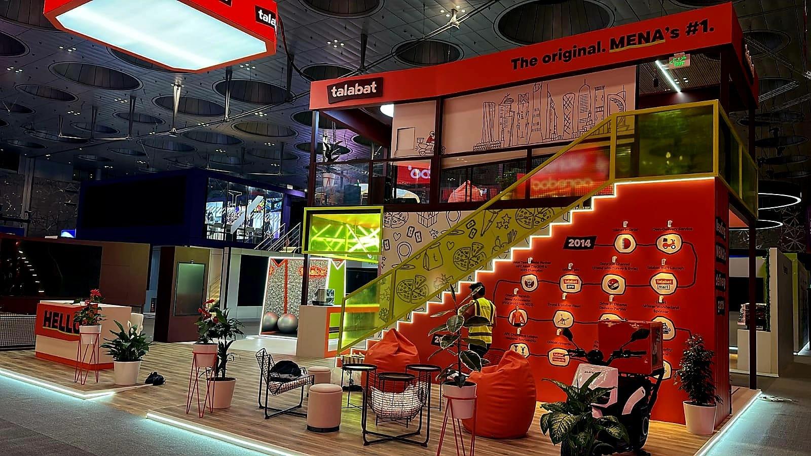 Talabat Exhibition Stand 2024